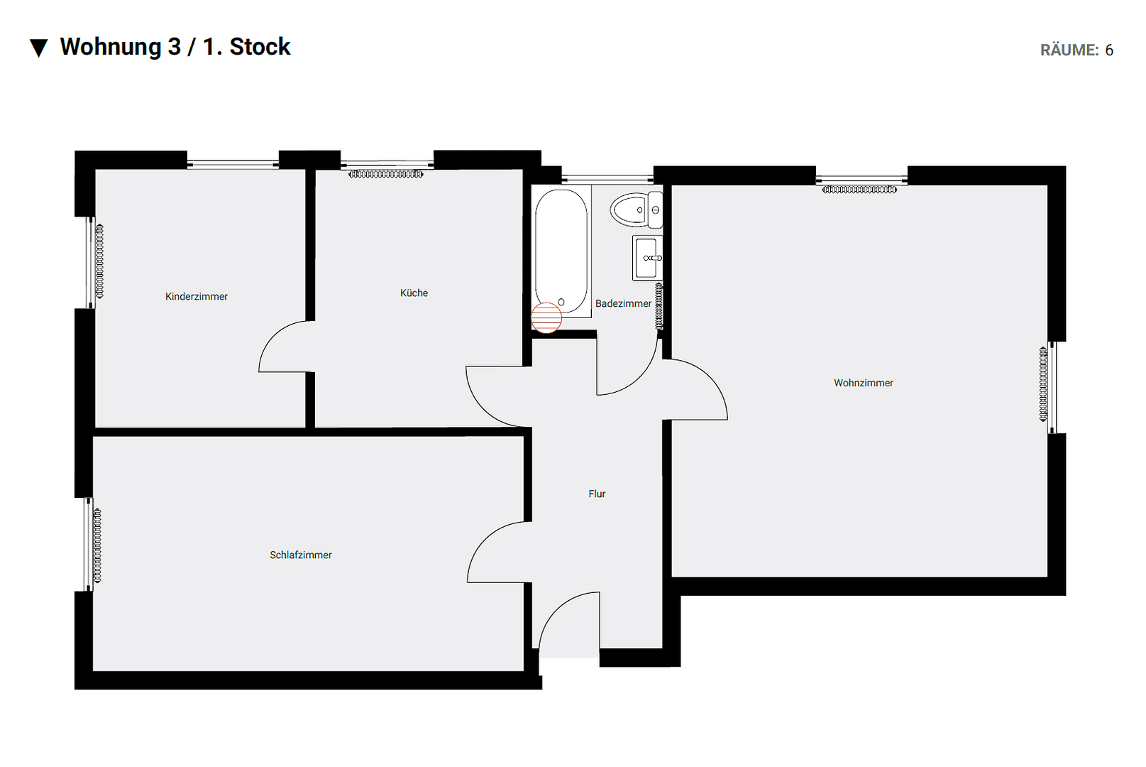 Prenájom bytu 3-izbový 76 m², Pettendorf, Bavorsko Prenájom bytu 3-izbový 76 m², Pettendorf, Bavorsko