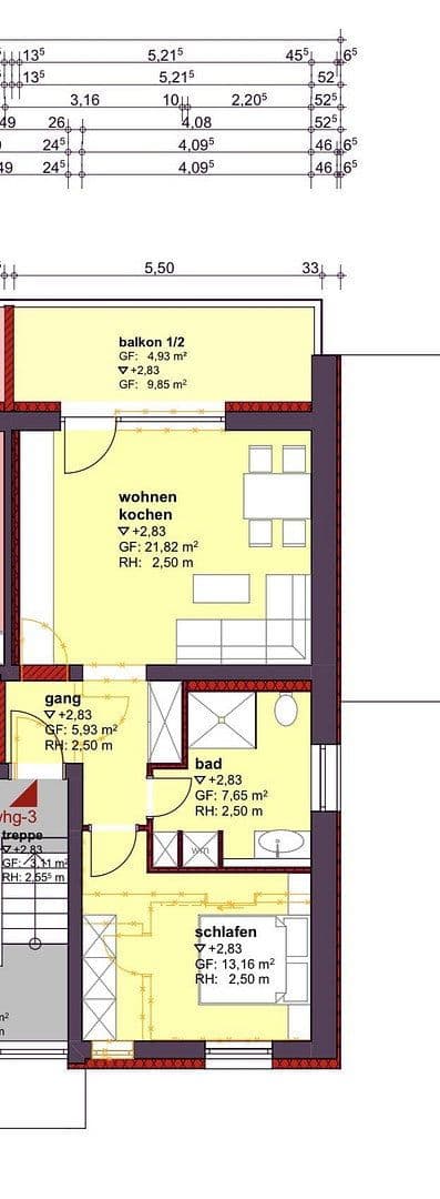Predaj bytu 2-izbový 54 m², Wettstetten, Bavorsko Predaj bytu 2-izbový 54 m², Wettstetten, Bavorsko