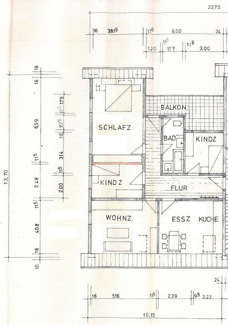 Prenájom bytu 4-izbový 101 m², Sulz am Neckar, Bádensko-Wurttembersko Prenájom bytu 4-izbový 101 m², Sulz am Neckar, Bádensko-Wurttembersko