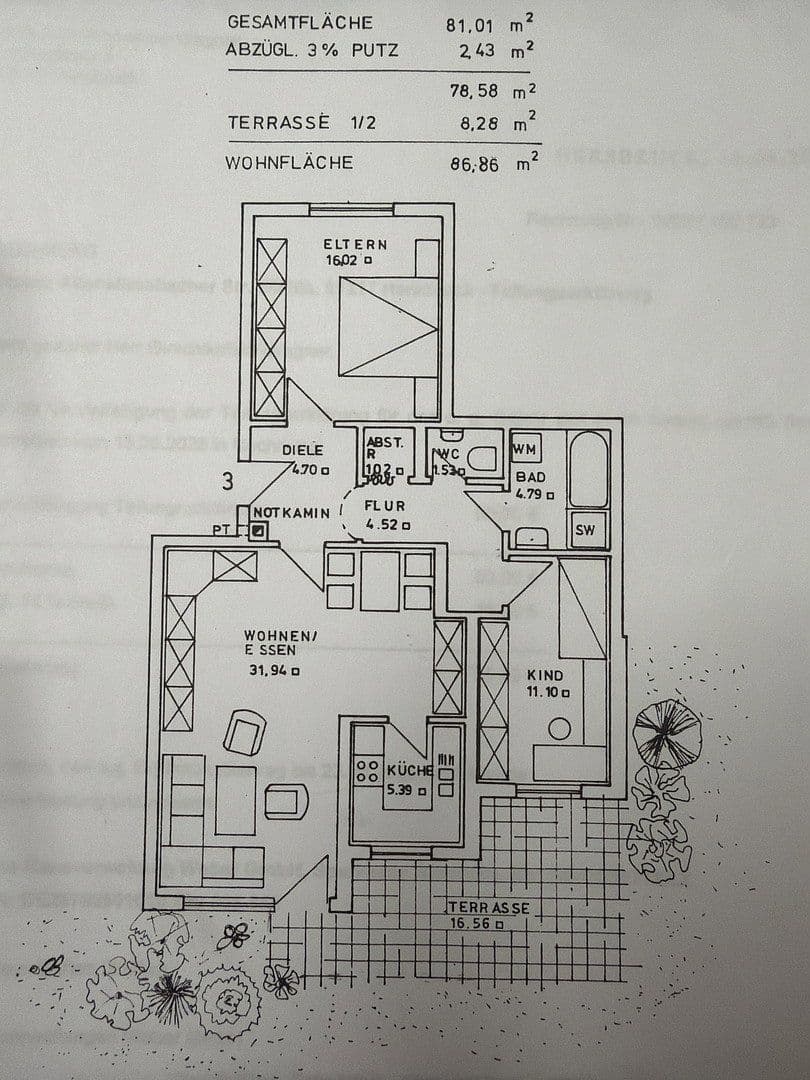 Predaj bytu 3-izbový 87 m², Hersbruck, Bavorsko Predaj bytu 3-izbový 87 m², Hersbruck, Bavorsko