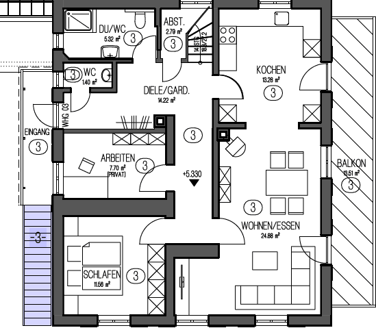 Prenájom bytu 5-izbový 114 m², Hauptstraße 43, Bad Kohlgrub, Bavorsko Prenájom bytu 5-izbový 114 m², Hauptstraße 43, Bad Kohlgrub, Bavorsko
