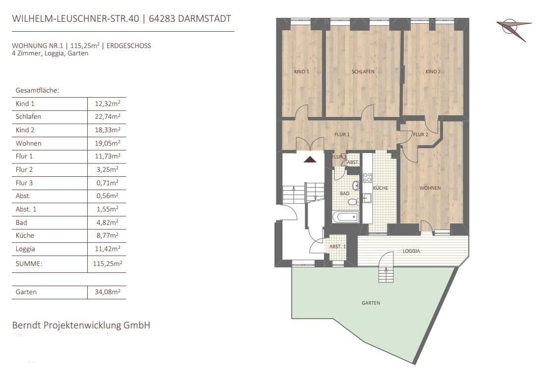 Predaj bytu 4-izbový 108 m², Wilhelm-Leuschner-Str. 40, Darmstadt, Hesensko Predaj bytu 4-izbový 108 m², Wilhelm-Leuschner-Str. 40, Darmstadt, Hesensko