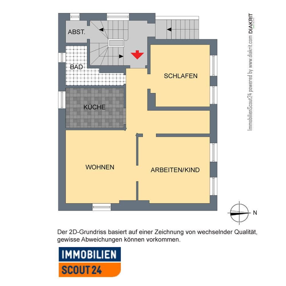 Prenájom bytu 3-izbový 67 m², Hochrad 33, Hamburg, Hamburg Prenájom bytu 3-izbový 67 m², Hochrad 33, Hamburg, Hamburg