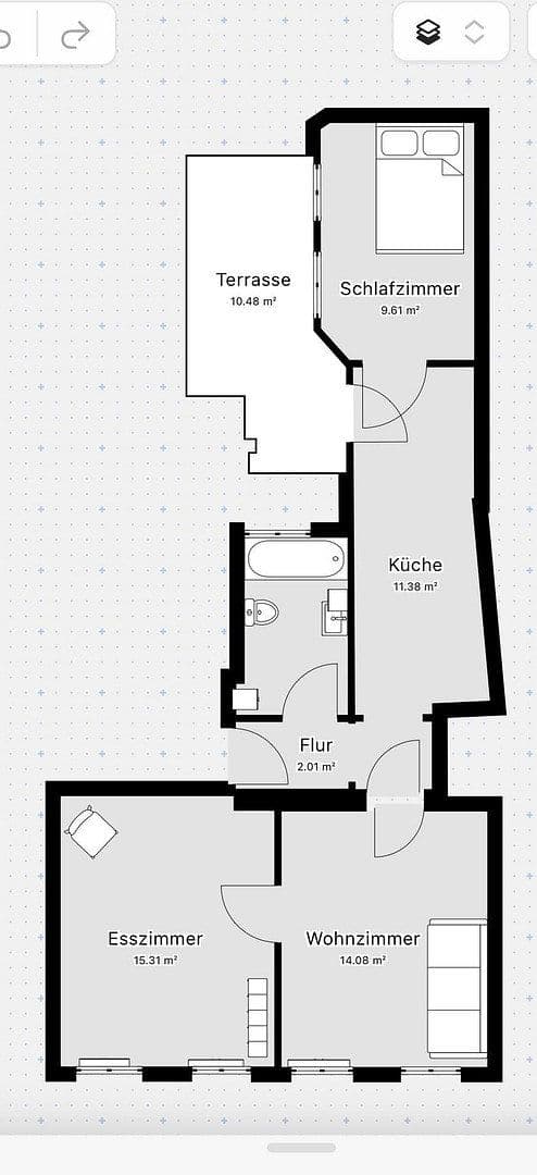 Prenájom bytu 3-izbový 66 m², Langer Weg 7, Magdeburg, Sasko-Anhaltsko Prenájom bytu 3-izbový 66 m², Langer Weg 7, Magdeburg, Sasko-Anhaltsko