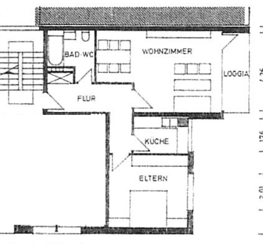 Prenájom bytu 2-izbový 69 m², Pestalozzistraße, Hannover, Dolné Sasko Prenájom bytu 2-izbový 69 m², Pestalozzistraße, Hannover, Dolné Sasko