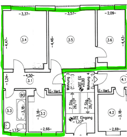 Prenájom bytu 3-izbový 59 m², Ließnitzer Str. 16 E, Wittenberg, Sasko-Anhaltsko Prenájom bytu 3-izbový 59 m², Ließnitzer Str. 16 E, Wittenberg, Sasko-Anhaltsko