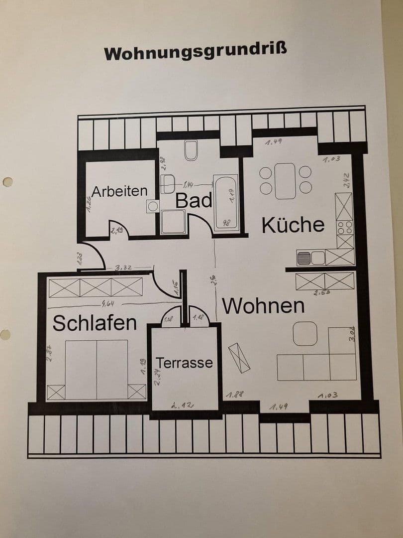 Predaj bytu 2-izbový 62 m², Ingolstadt, Bavorsko Predaj bytu 2-izbový 62 m², Ingolstadt, Bavorsko