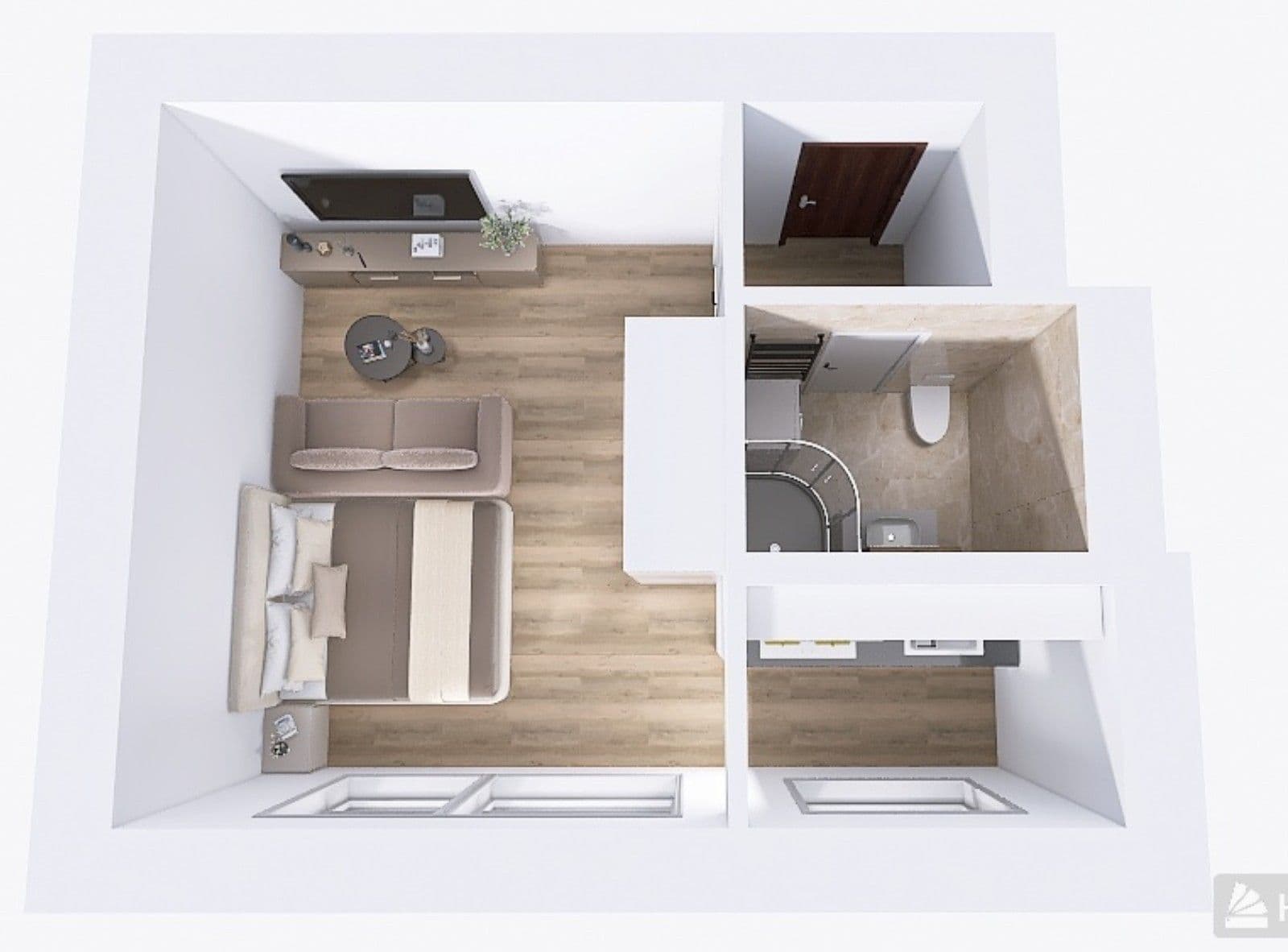 Predaj bytu 1-izbový 28 m², Hartigova, Praha, Praha Predaj bytu 1-izbový 28 m², Hartigova, Praha, Praha