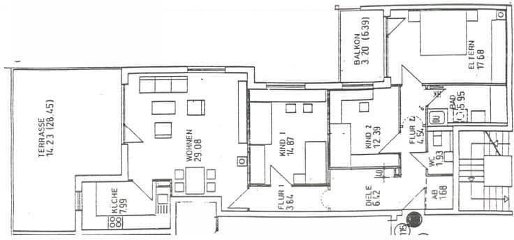 Predaj bytu 4-izbový 124 m², Lohwaldstraße 65, Neusäß, Bavorsko Predaj bytu 4-izbový 124 m², Lohwaldstraße 65, Neusäß, Bavorsko