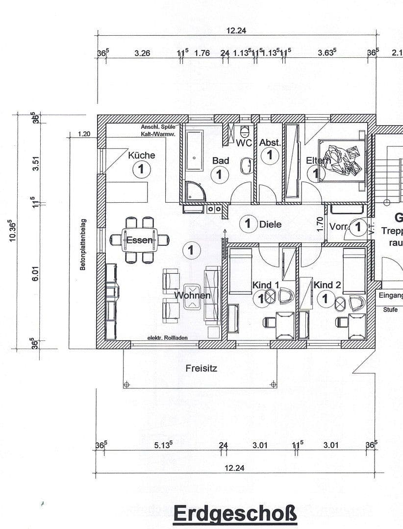 Predaj bytu 4-izbový 108 m², Untermeitingen, Bavorsko Predaj bytu 4-izbový 108 m², Untermeitingen, Bavorsko