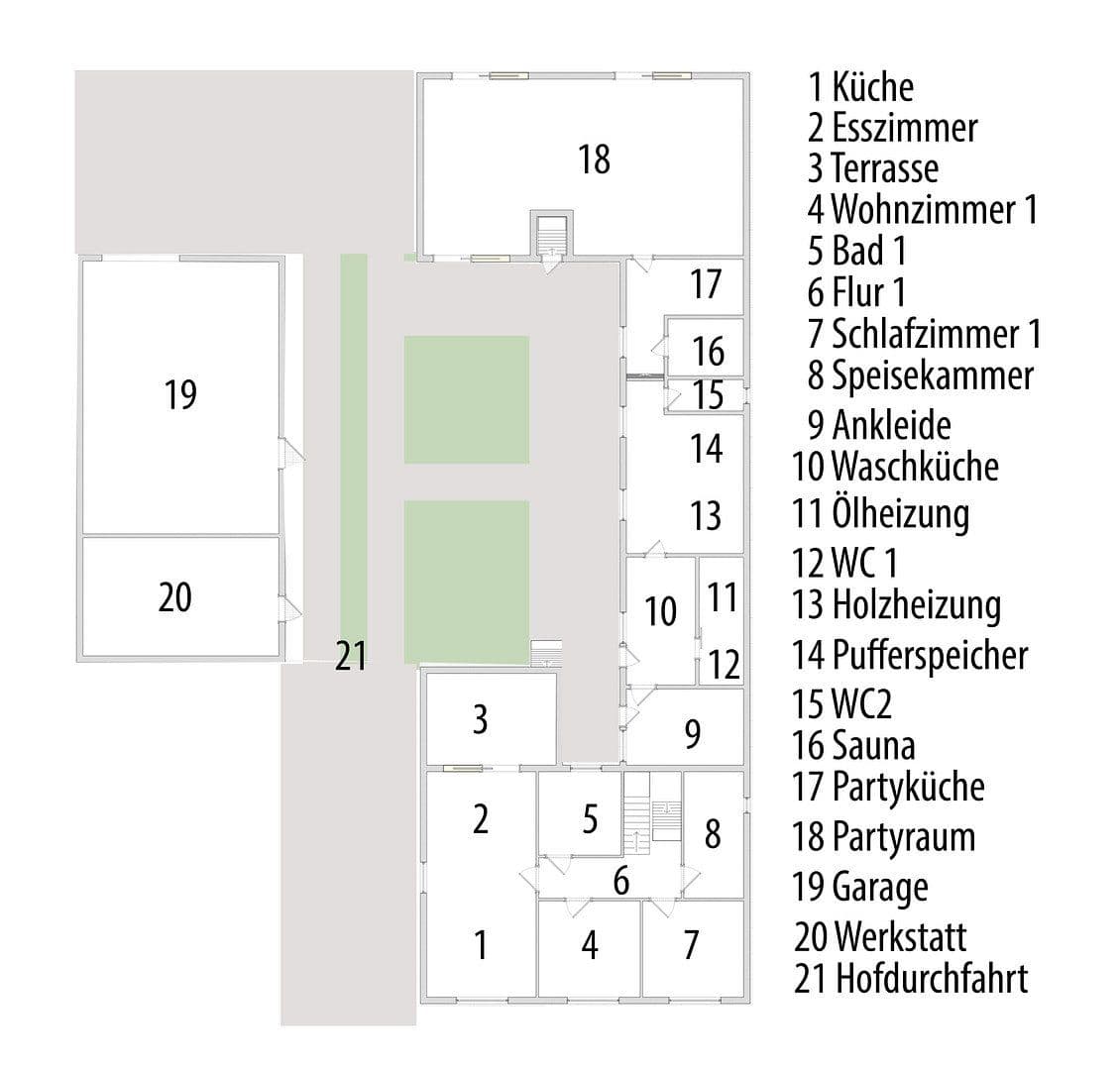 Predaj domu 245 m², pozemok 5.340 m², Schönewalde, Brandenbursko Predaj domu 245 m², pozemok 5.340 m², Schönewalde, Brandenbursko