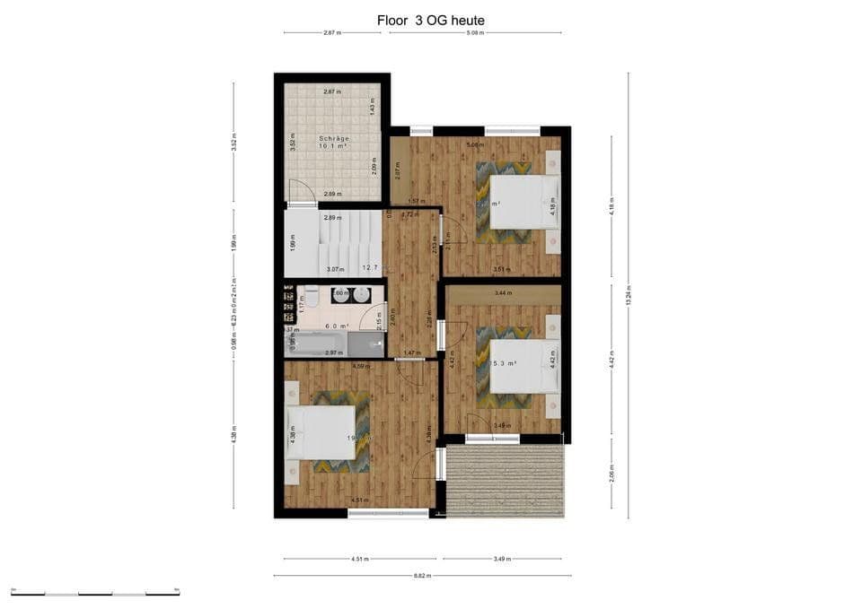 Prenájom domu 147 m², pozemok 493 m², Tornesch, Šlezvicko-Holštajnsko Prenájom domu 147 m², pozemok 493 m², Tornesch, Šlezvicko-Holštajnsko
