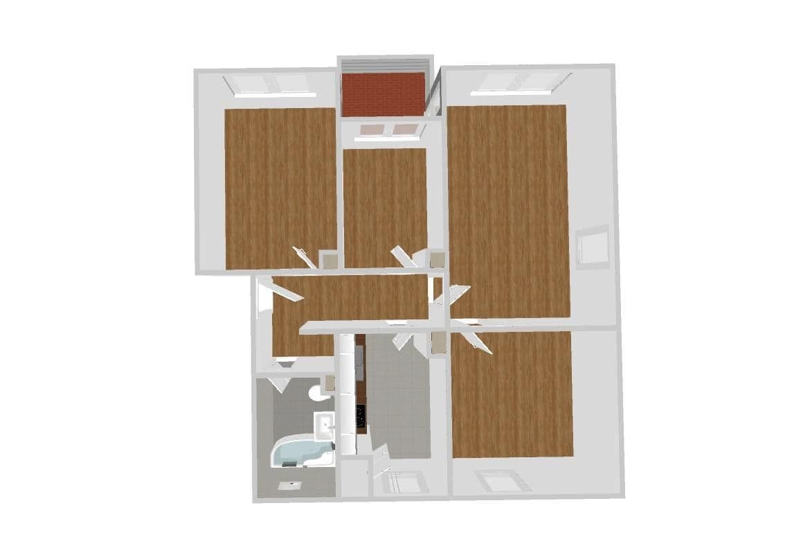 Prenájom bytu 4-izbový 71 m², Ludwig-Thoma-Weg, Selb, Bavorsko Prenájom bytu 4-izbový 71 m², Ludwig-Thoma-Weg, Selb, Bavorsko