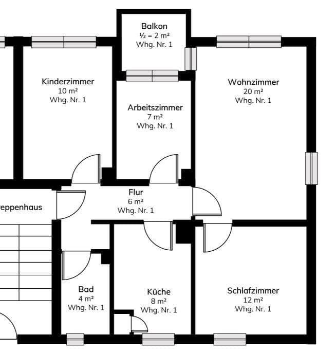 Prenájom bytu 4-izbový 71 m², Ludwig-Thoma-Weg, Selb, Bavorsko Prenájom bytu 4-izbový 71 m², Ludwig-Thoma-Weg, Selb, Bavorsko