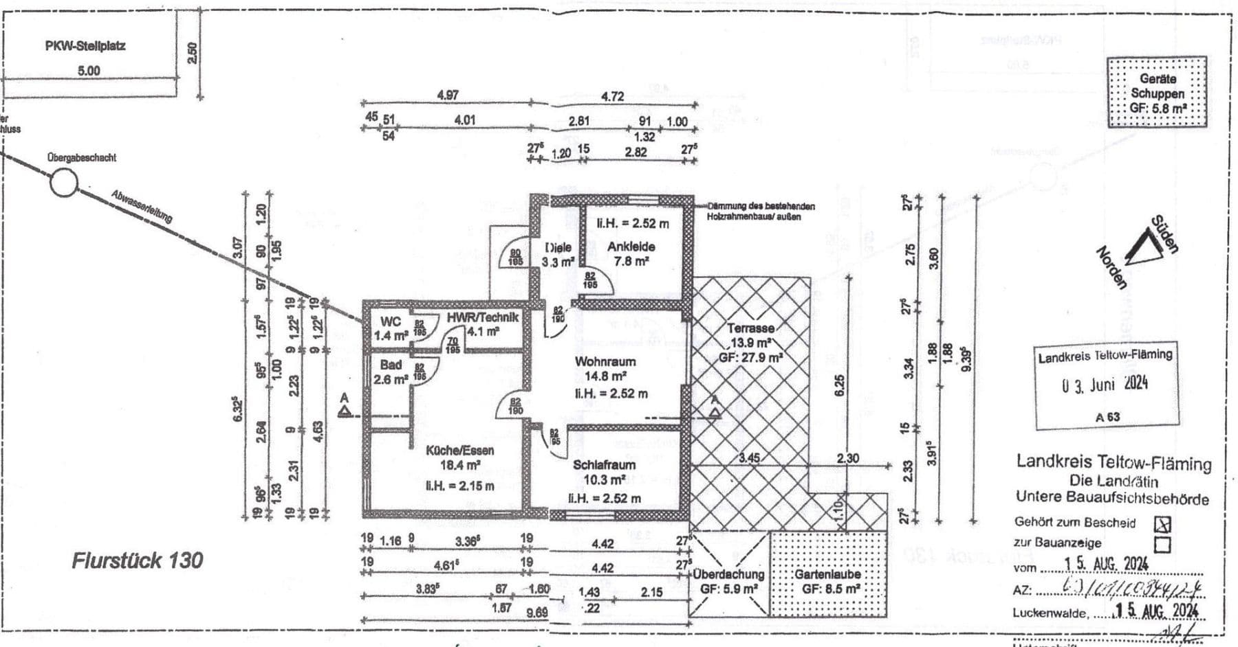 Predaj domu 76 m², pozemok 828 m², Blankenfelde-Mahlow, Brandenbursko Predaj domu 76 m², pozemok 828 m², Blankenfelde-Mahlow, Brandenbursko