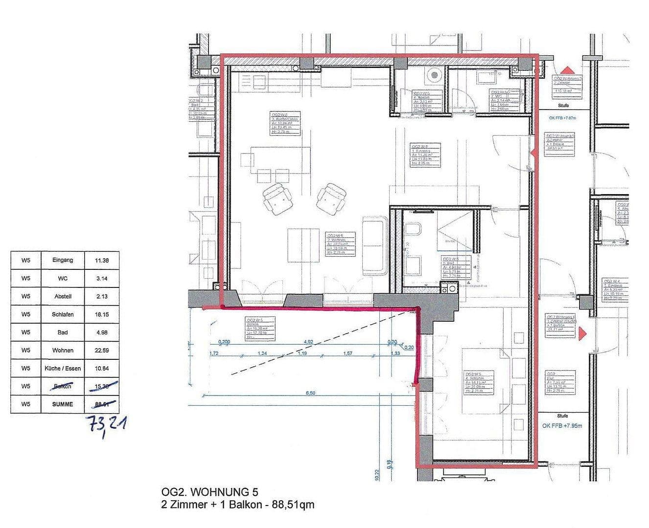 Prenájom bytu 2-izbový 72 m², Frankfurt am Main, Hesensko Prenájom bytu 2-izbový 72 m², Frankfurt am Main, Hesensko