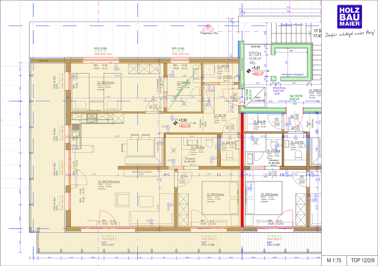 Prenájom bytu 3-izbový 82 m², Bahnhofstraße 12, Bramberg am Wildkogel, Salzbursko Prenájom bytu 3-izbový 82 m², Bahnhofstraße 12, Bramberg am Wildkogel, Salzbursko