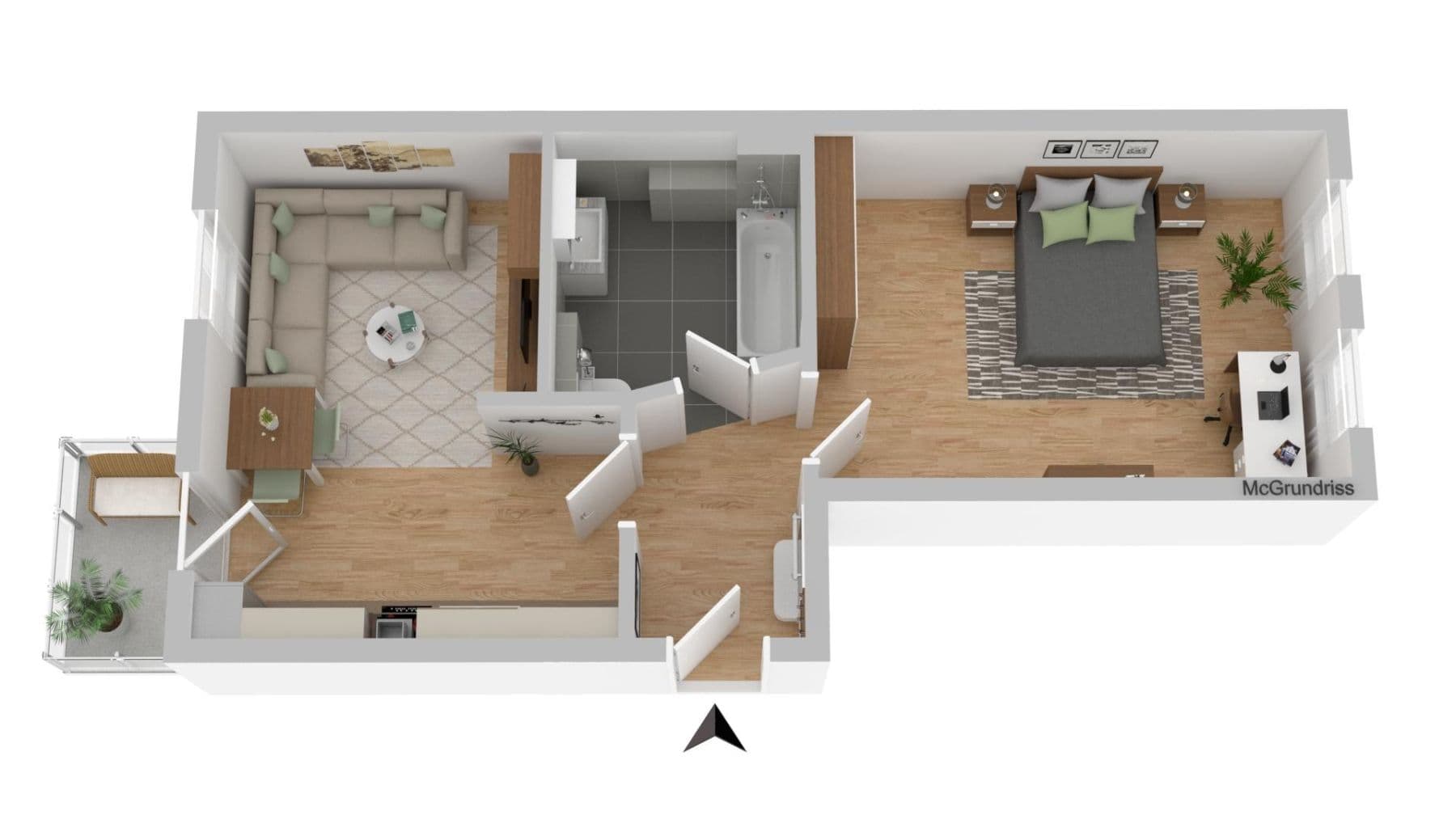 Prenájom bytu 2-izbový 44 m², Am Meilenstein 7, Leipzig, Sasko Prenájom bytu 2-izbový 44 m², Am Meilenstein 7, Leipzig, Sasko