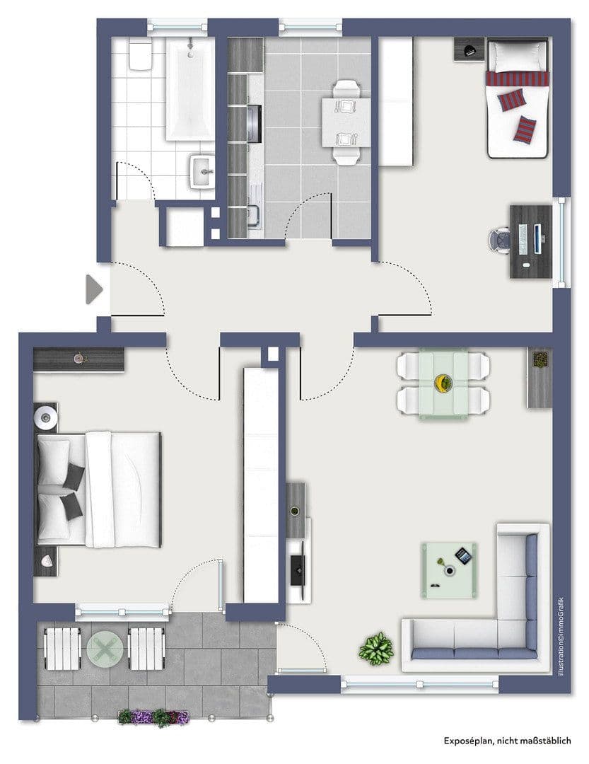 Predaj bytu 3-izbový 71 m², Wiesbaden, Hesensko Predaj bytu 3-izbový 71 m², Wiesbaden, Hesensko