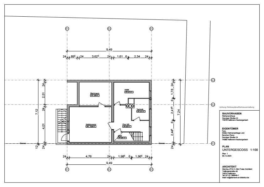 Predaj domu 146 m², pozemok 369 m², Danziger Straße 24, Heilbronn, Bádensko-Wurttembersko Predaj domu 146 m², pozemok 369 m², Danziger Straße 24, Heilbronn, Bádensko-Wurttembersko