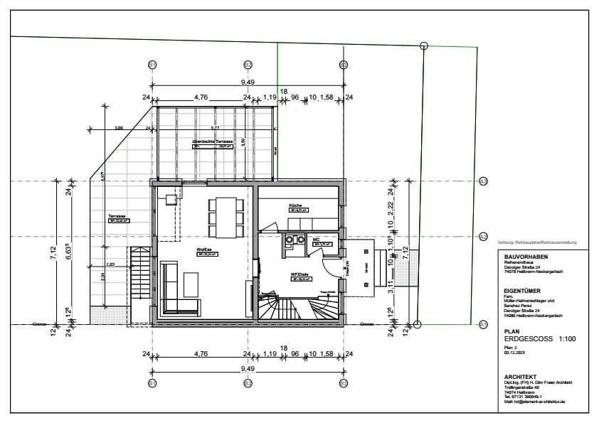 Predaj domu 146 m², pozemok 369 m², Danziger Straße 24, Heilbronn, Bádensko-Wurttembersko Predaj domu 146 m², pozemok 369 m², Danziger Straße 24, Heilbronn, Bádensko-Wurttembersko
