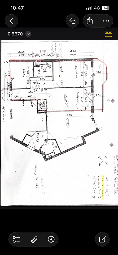 Predaj bytu 2-izbový 60 m², Rathausplatz 2, Garching, Bavorsko Predaj bytu 2-izbový 60 m², Rathausplatz 2, Garching, Bavorsko
