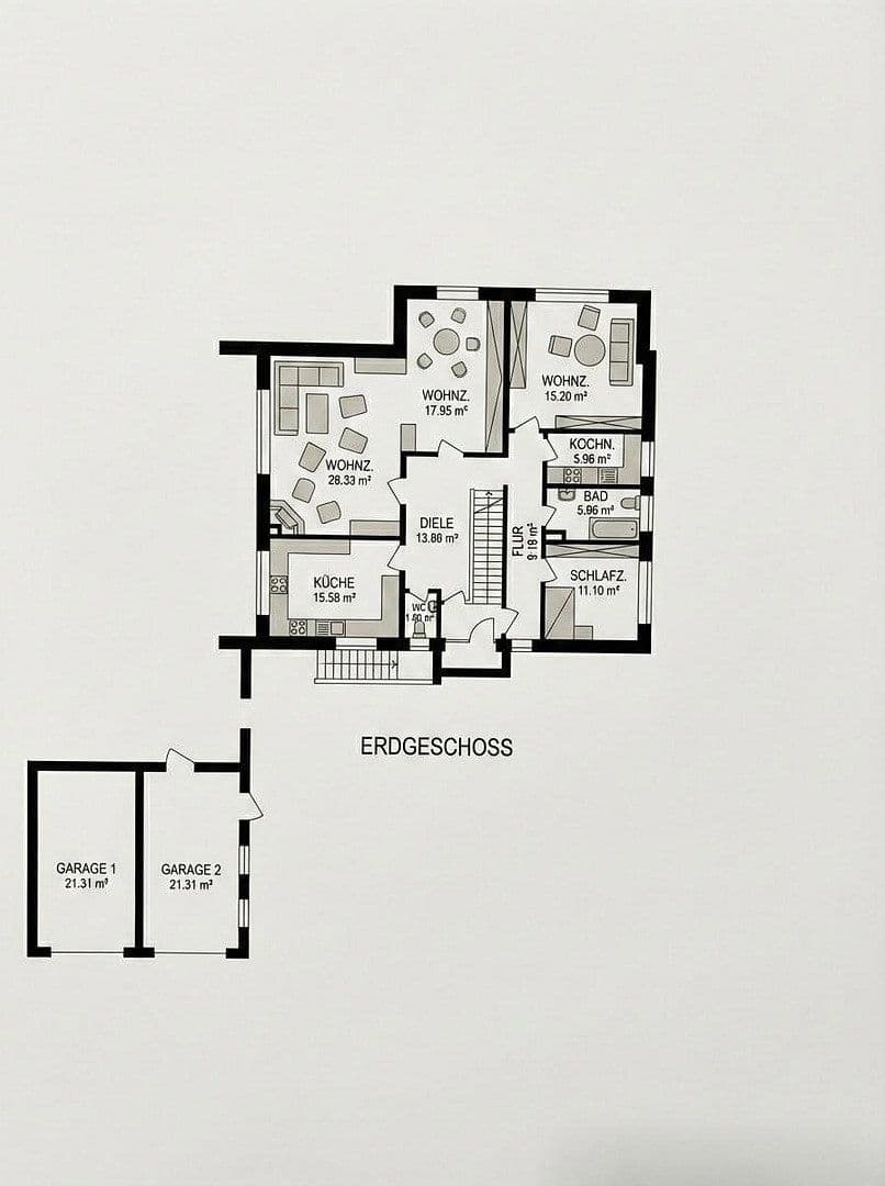 Predaj domu 250 m², pozemok 885 m², Twistringen, Dolné Sasko Predaj domu 250 m², pozemok 885 m², Twistringen, Dolné Sasko