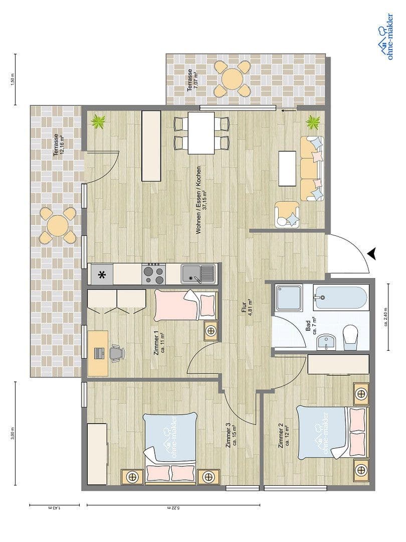 Predaj bytu 4-izbový 96 m², Brunnengasse 6, Ingersheim, Bádensko-Wurttembersko Predaj bytu 4-izbový 96 m², Brunnengasse 6, Ingersheim, Bádensko-Wurttembersko