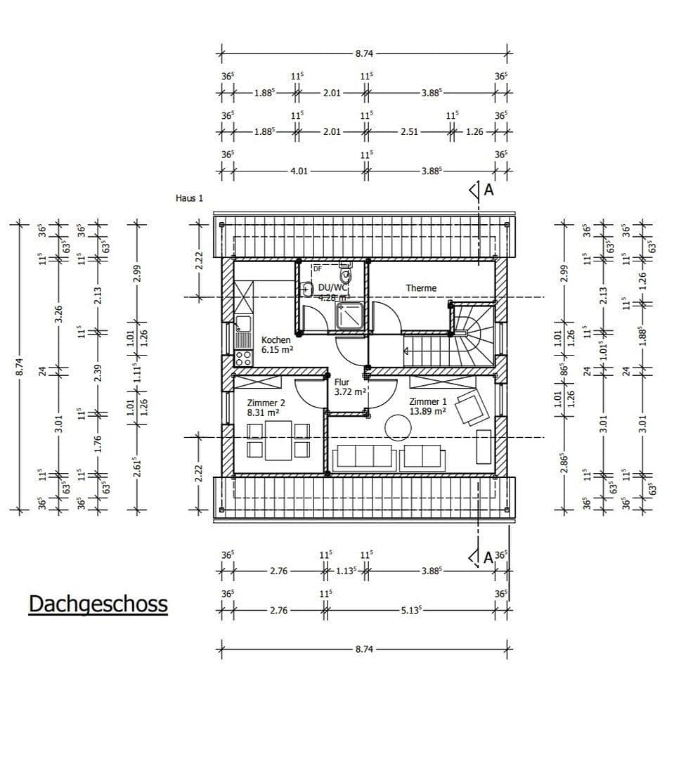 Prenájom domu 142 m², pozemok 285 m², Asamstr. 44, Ingolstadt, Bavorsko Prenájom domu 142 m², pozemok 285 m², Asamstr. 44, Ingolstadt, Bavorsko