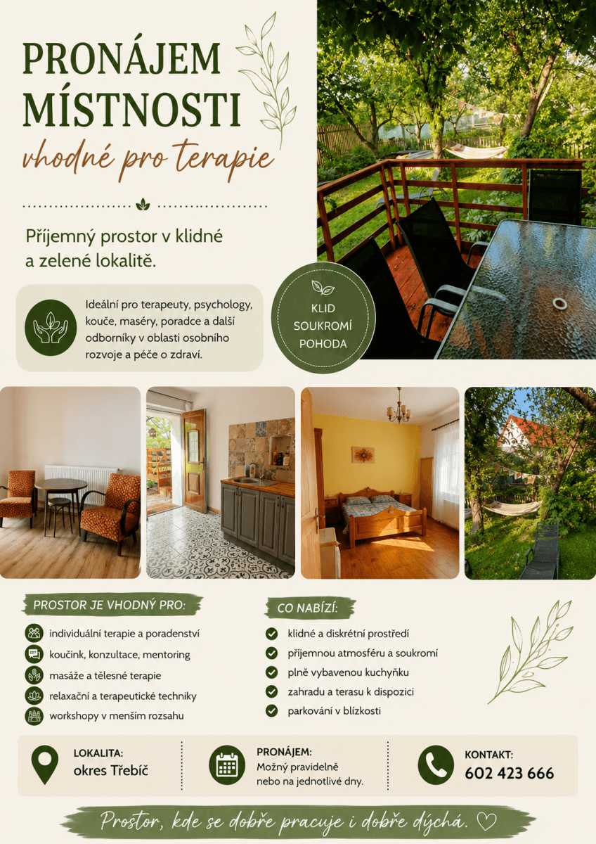 Prenájom kancelárie 100 m², Lesůňky, Kraj Vysočina Prenájom kancelárie 100 m², Lesůňky, Kraj Vysočina