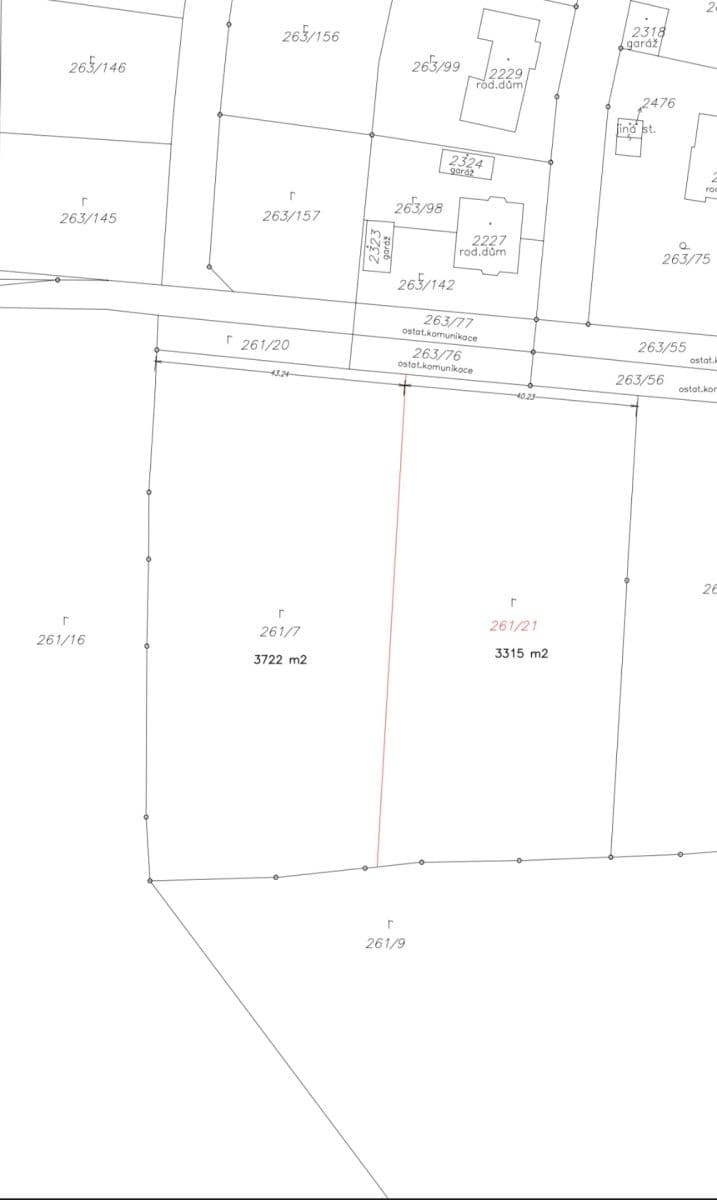 Predaj pozemku 3.315 m², Český Brod, Středočeský kraj Predaj pozemku 3.315 m², Český Brod, Středočeský kraj