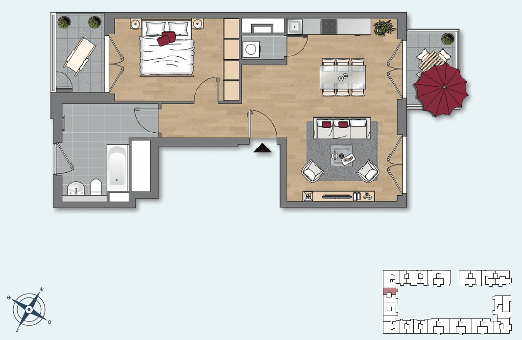 Predaj bytu 2-izbový 65 m², Heidestraße 17a, Berlin, Berlín Predaj bytu 2-izbový 65 m², Heidestraße 17a, Berlin, Berlín