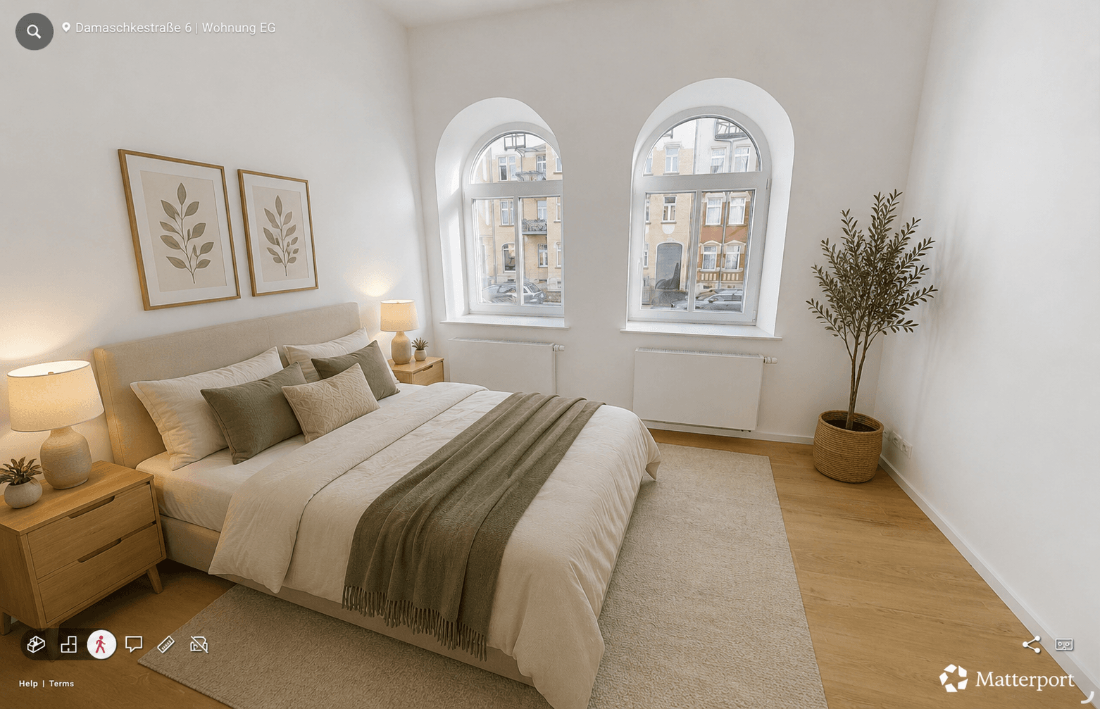 Prenájom bytu 2-izbový 61 m², Damaschkestraße 6, Erfurt, Durínsko Prenájom bytu 2-izbový 61 m², Damaschkestraße 6, Erfurt, Durínsko