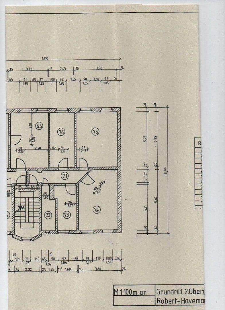 Prenájom bytu 3-izbový 78 m², Robert-Havemann-Straße 1b, Fürstenwalde/Spree, Brandenbursko Prenájom bytu 3-izbový 78 m², Robert-Havemann-Straße 1b, Fürstenwalde/Spree, Brandenbursko