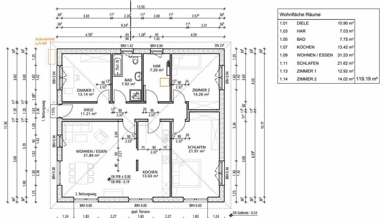 Predaj domu 120 m², pozemok 500 m², Blankenfelde-Mahlow, Brandenbursko Predaj domu 120 m², pozemok 500 m², Blankenfelde-Mahlow, Brandenbursko
