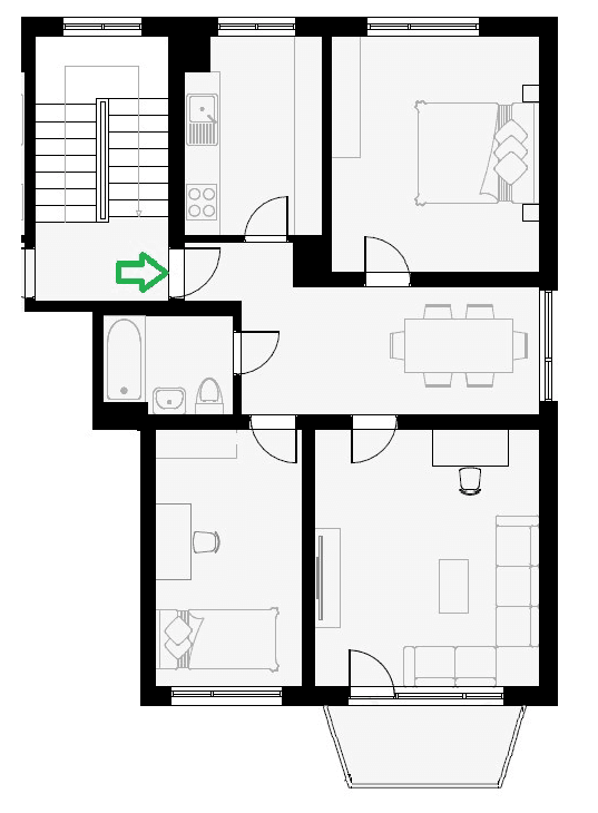 Predaj bytu 3-izbový 65 m², Stuttgart, Bádensko-Wurttembersko Predaj bytu 3-izbový 65 m², Stuttgart, Bádensko-Wurttembersko