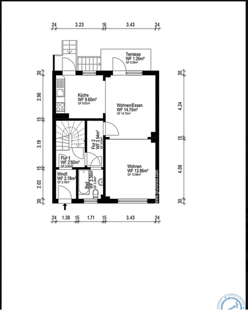 Predaj domu 146 m², pozemok 311 m², Bremerhaven, Brémy Predaj domu 146 m², pozemok 311 m², Bremerhaven, Brémy