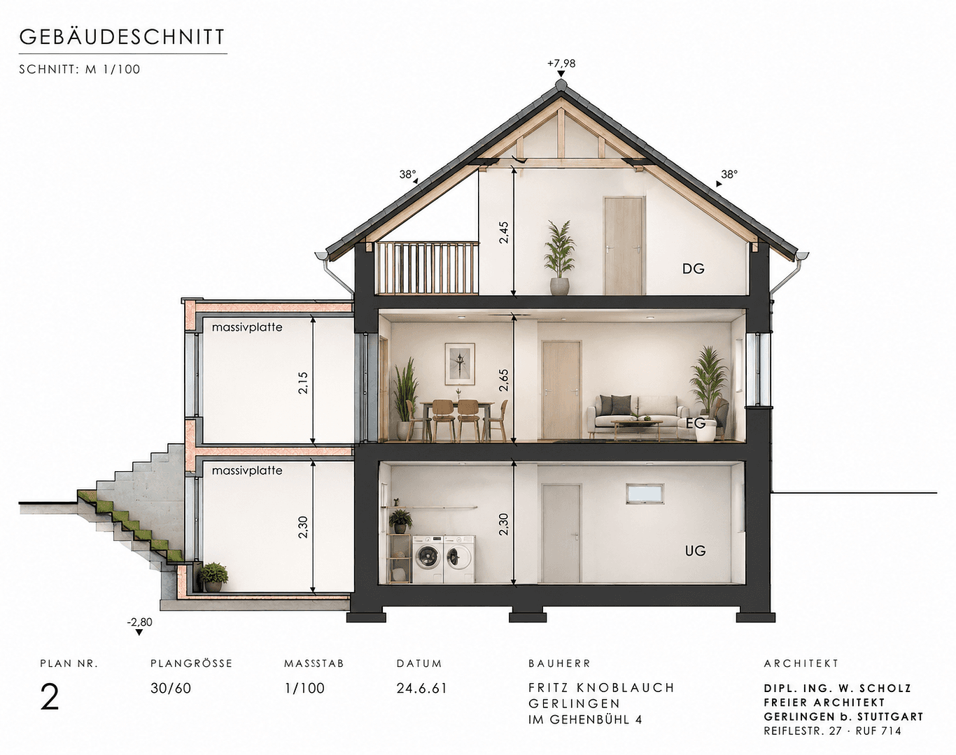 Predaj domu 180 m², pozemok 570 m², Gehenbühlstr 4, Gerlingen, Bádensko-Wurttembersko Predaj domu 180 m², pozemok 570 m², Gehenbühlstr 4, Gerlingen, Bádensko-Wurttembersko