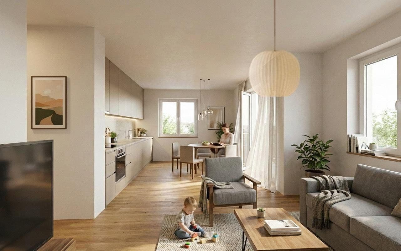 Prenájom bytu 4-izbový 98 m², Oderstraße 17, Bernau, Brandenbursko Prenájom bytu 4-izbový 98 m², Oderstraße 17, Bernau, Brandenbursko