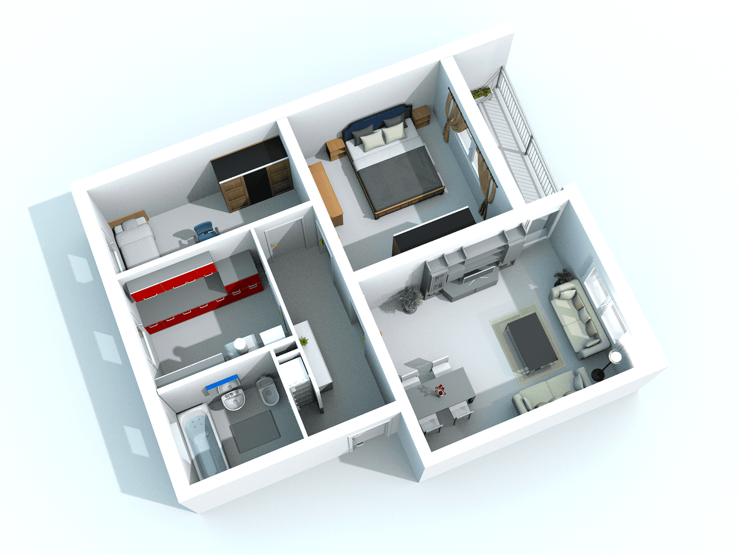 Predaj bytu 3-izbový 64 m², Bittlmairstraße 1, Ingolstadt, Bavorsko Predaj bytu 3-izbový 64 m², Bittlmairstraße 1, Ingolstadt, Bavorsko