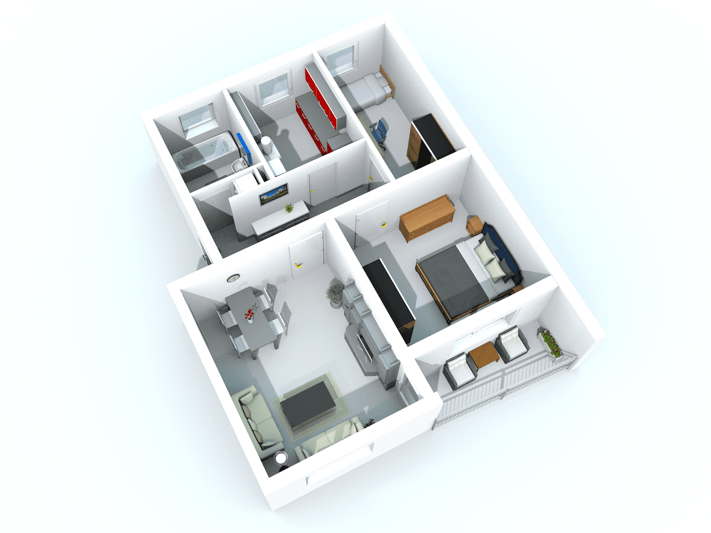 Predaj bytu 3-izbový 64 m², Bittlmairstraße 1, Ingolstadt, Bavorsko Predaj bytu 3-izbový 64 m², Bittlmairstraße 1, Ingolstadt, Bavorsko