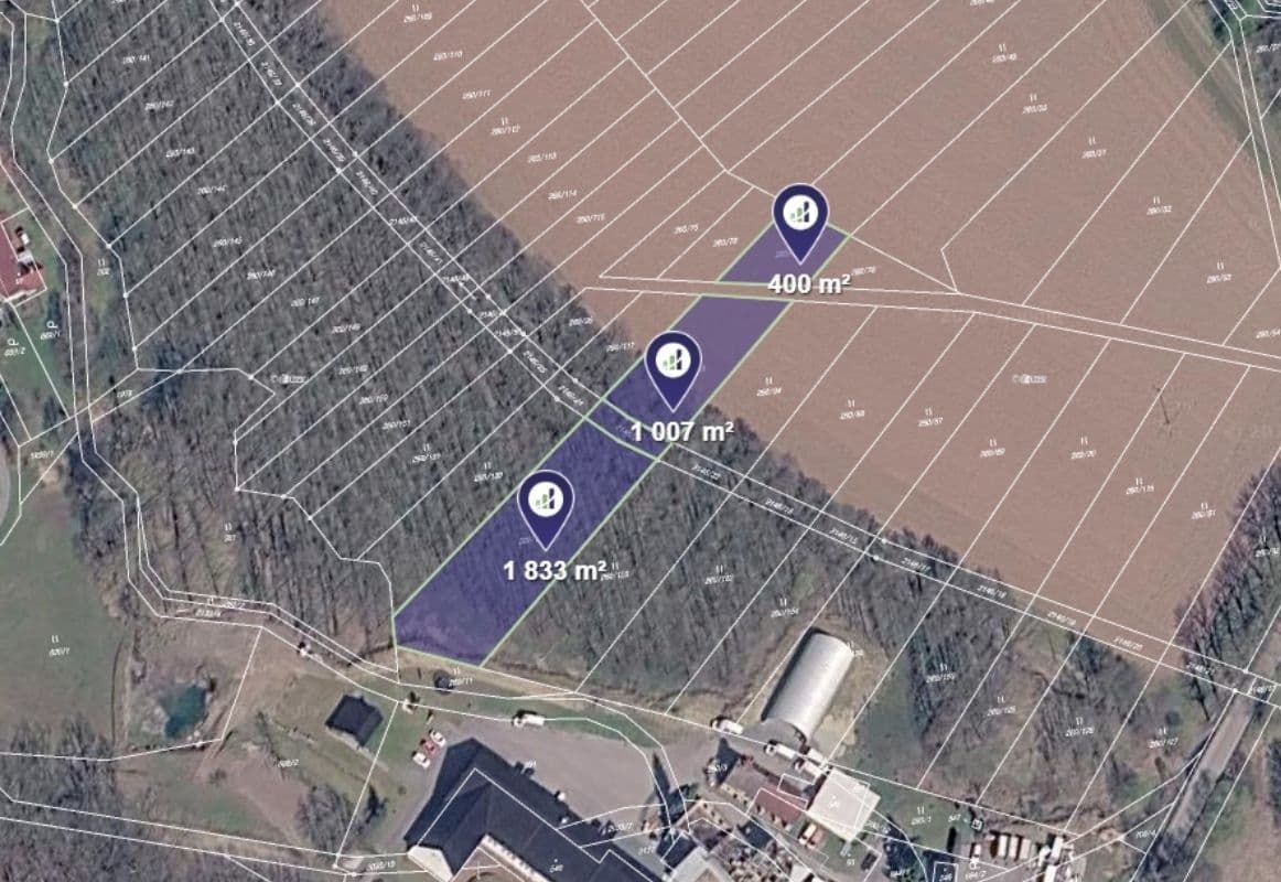 Predaj pozemku 3.240 m², Hrubá Skála, Liberecký kraj Predaj pozemku 3.240 m², Hrubá Skála, Liberecký kraj