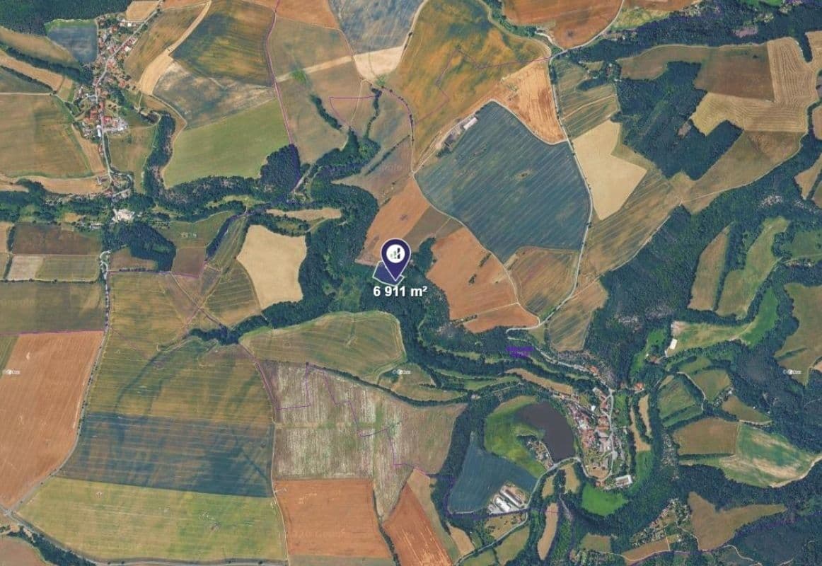 Predaj pozemku 6.911 m², Bojanovice, Středočeský kraj Predaj pozemku 6.911 m², Bojanovice, Středočeský kraj
