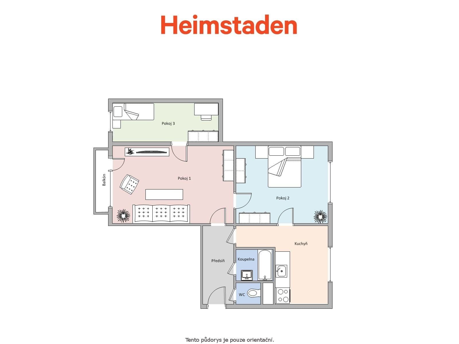 Prenájom bytu 3-izbový 66 m², Žákovská, Havířov, Moravskoslezský kraj Prenájom bytu 3-izbový 66 m², Žákovská, Havířov, Moravskoslezský kraj