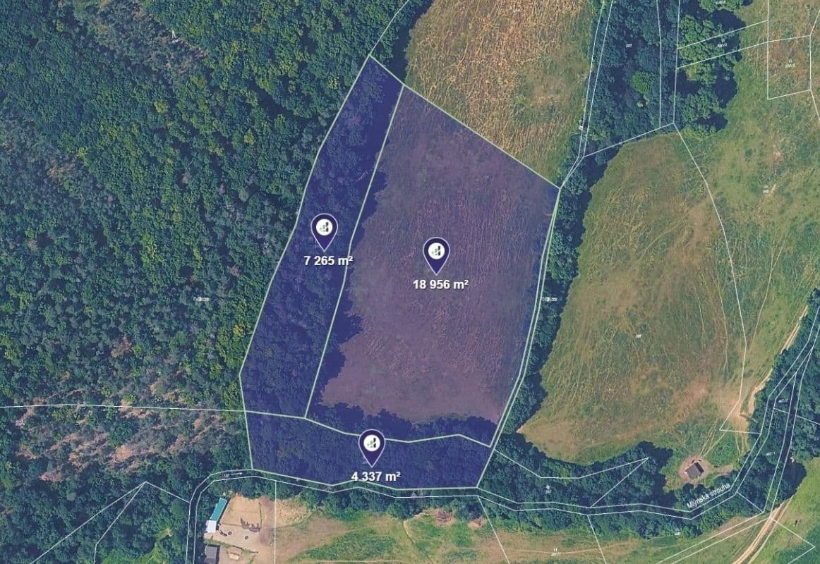 Predaj pozemku 30.558 m², Bojanovice, Středočeský kraj Predaj pozemku 30.558 m², Bojanovice, Středočeský kraj