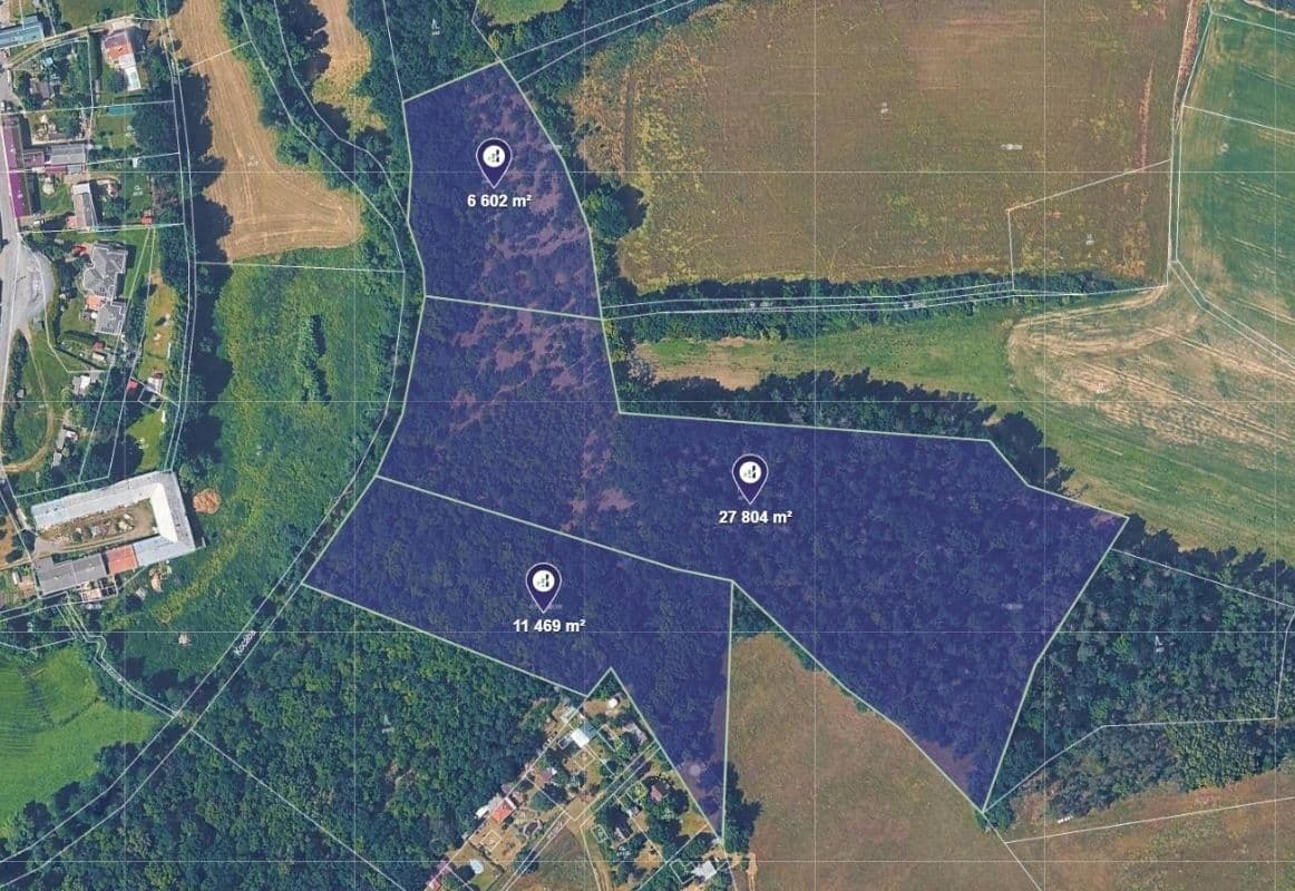 Predaj pozemku 48.389 m², Bojanovice, Středočeský kraj Predaj pozemku 48.389 m², Bojanovice, Středočeský kraj