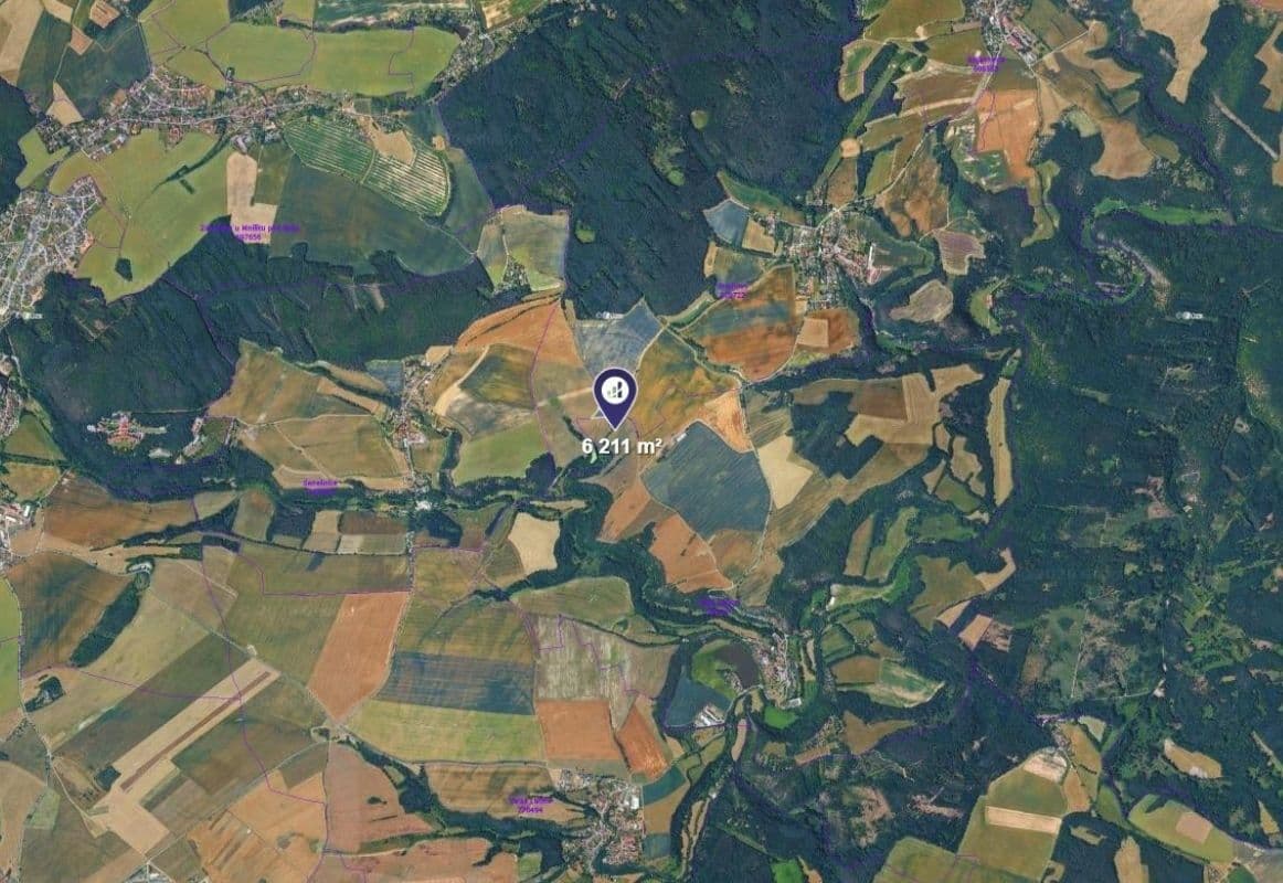 Predaj pozemku 6.211 m², Bratřínov, Středočeský kraj Predaj pozemku 6.211 m², Bratřínov, Středočeský kraj