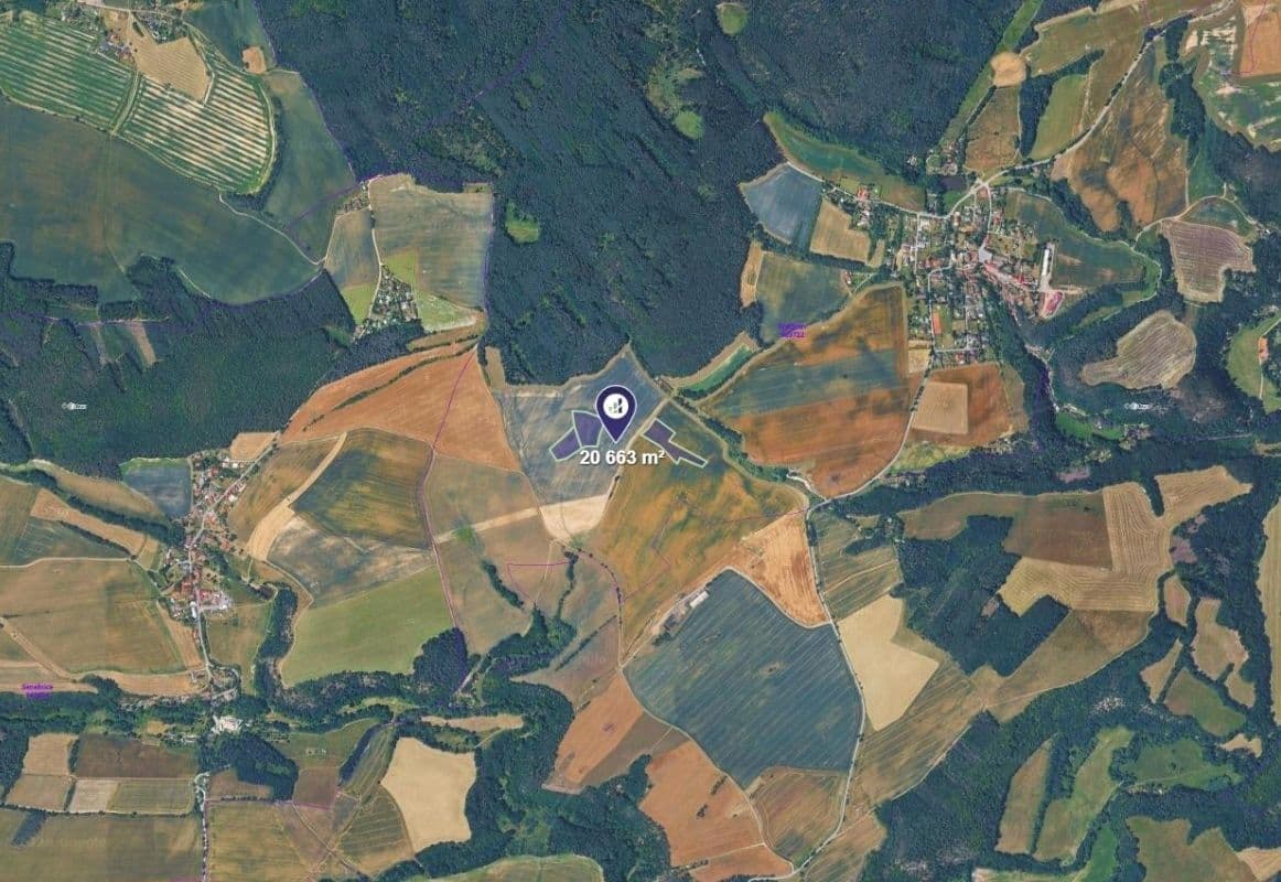 Predaj pozemku 20.663 m², Bratřínov, Středočeský kraj Predaj pozemku 20.663 m², Bratřínov, Středočeský kraj