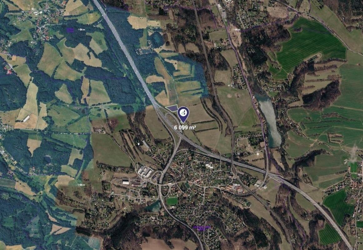 Predaj pozemku 6.099 m², Mirošovice, Středočeský kraj Predaj pozemku 6.099 m², Mirošovice, Středočeský kraj