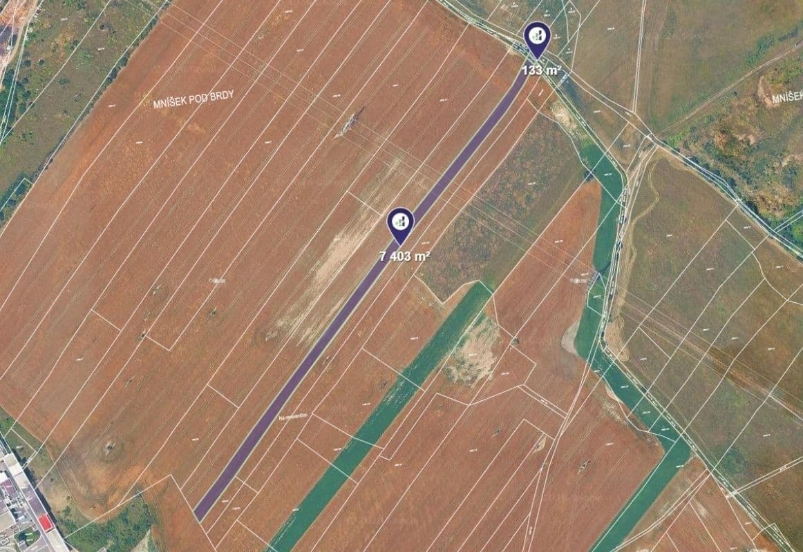 Predaj pozemku 7.536 m², Mníšek pod Brdy, Středočeský kraj Predaj pozemku 7.536 m², Mníšek pod Brdy, Středočeský kraj